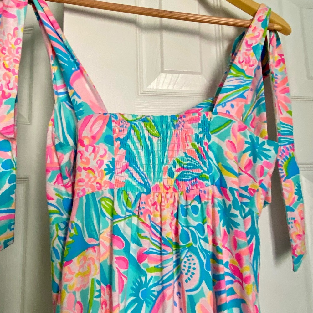 Lilly Pulitzer Maleka Maxi Dress - Tropical Punch Multi XS-NWT - Picture 5 of 9